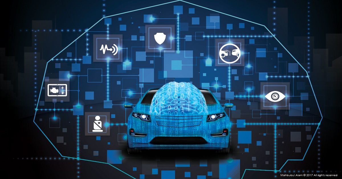 Autonomous vehicle using AI