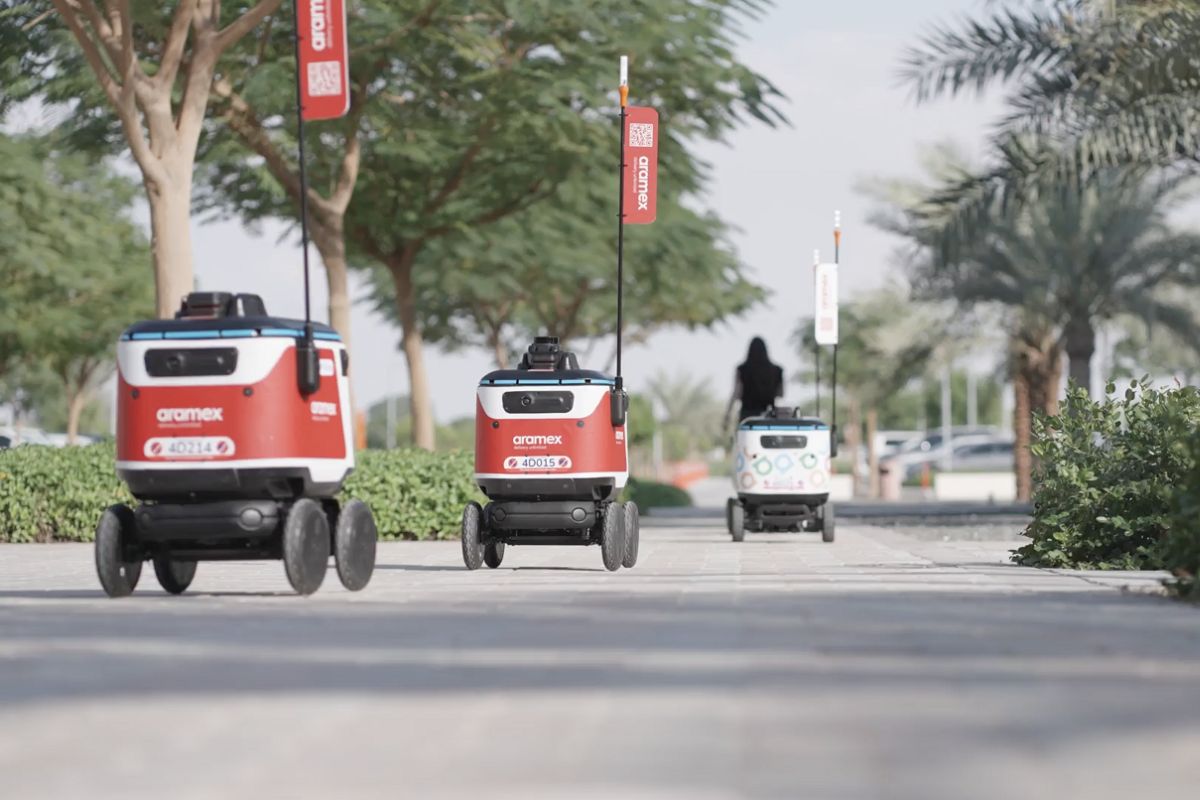 Aramex tests delivery drone