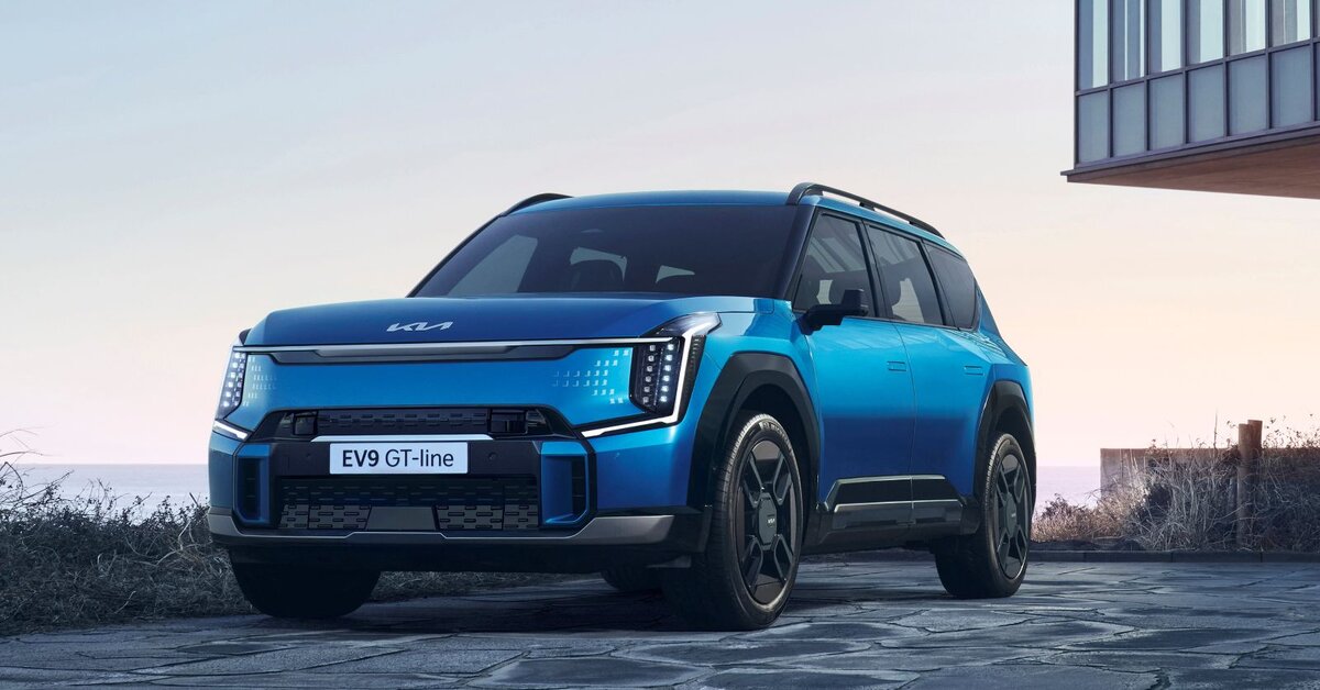 Kia Unveils EV9 Electric SUV with Striking Design and Three Rows of Seats