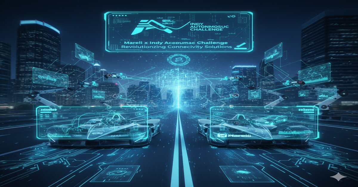 Marelli Joins Indy in Autonomous Race Car Connectivity Solutions