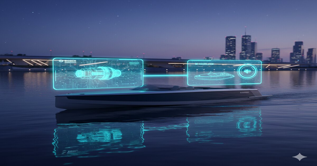 Bosch Engineering and X Shore Collaborate to Create Cutting-Edge Electric Drive System