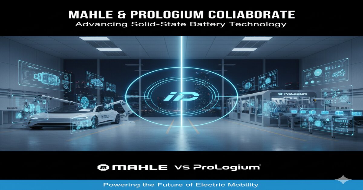 German Companies MAHLE and ProLogium Collaborate to Propel Solid-State Battery Technology