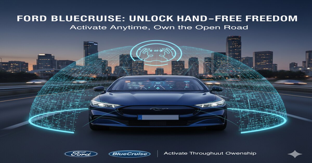 Ford Empowers Customers to Activate BlueCruise