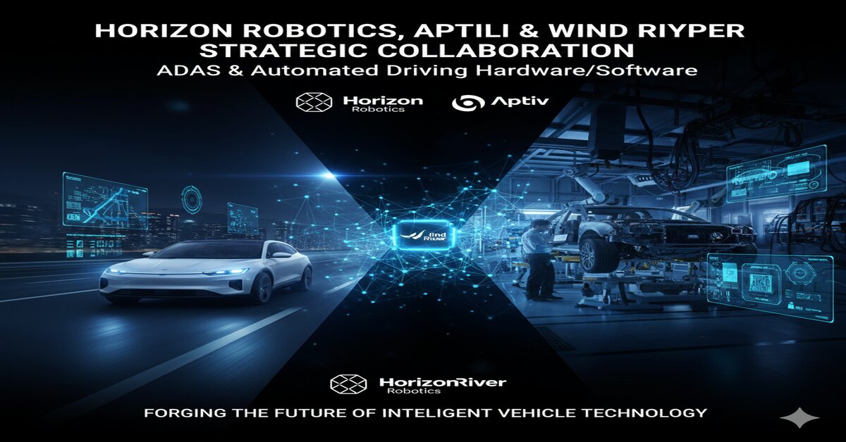 Horizon Robotics, Aptiv, and Wind River Collaborate on ADAS