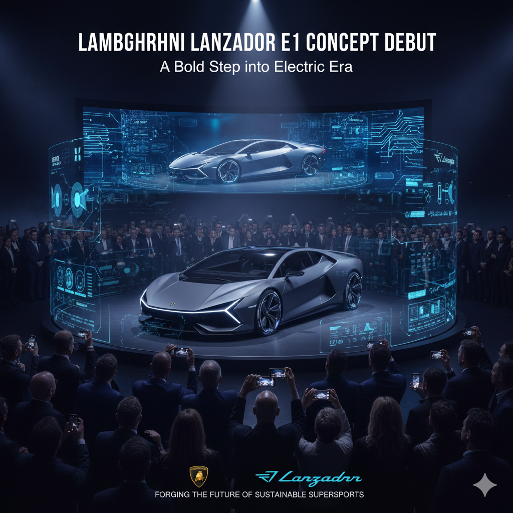 Lamborghini Takes a Bold Step into the Electric Era