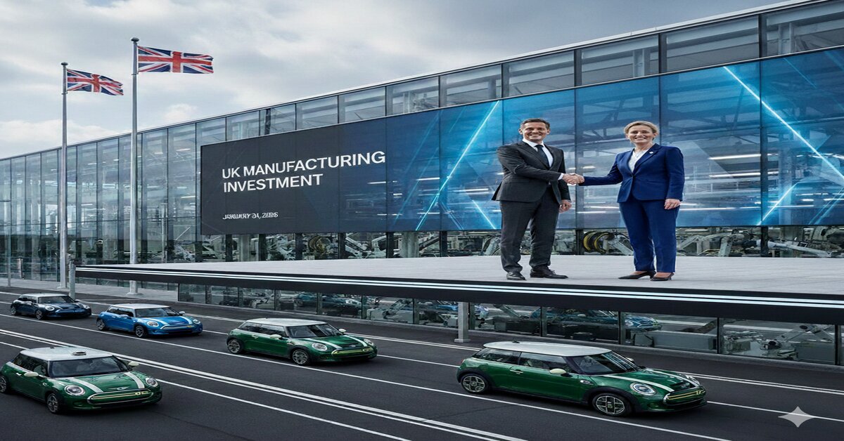 BMW partner with UK-Based All-Electric MINI Manufacturing