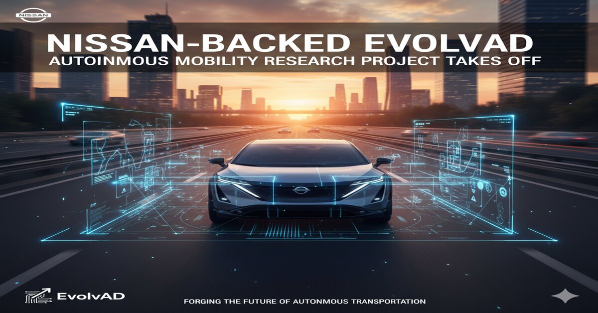 Nissan-Backed EvolvAD Autonomous Mobility