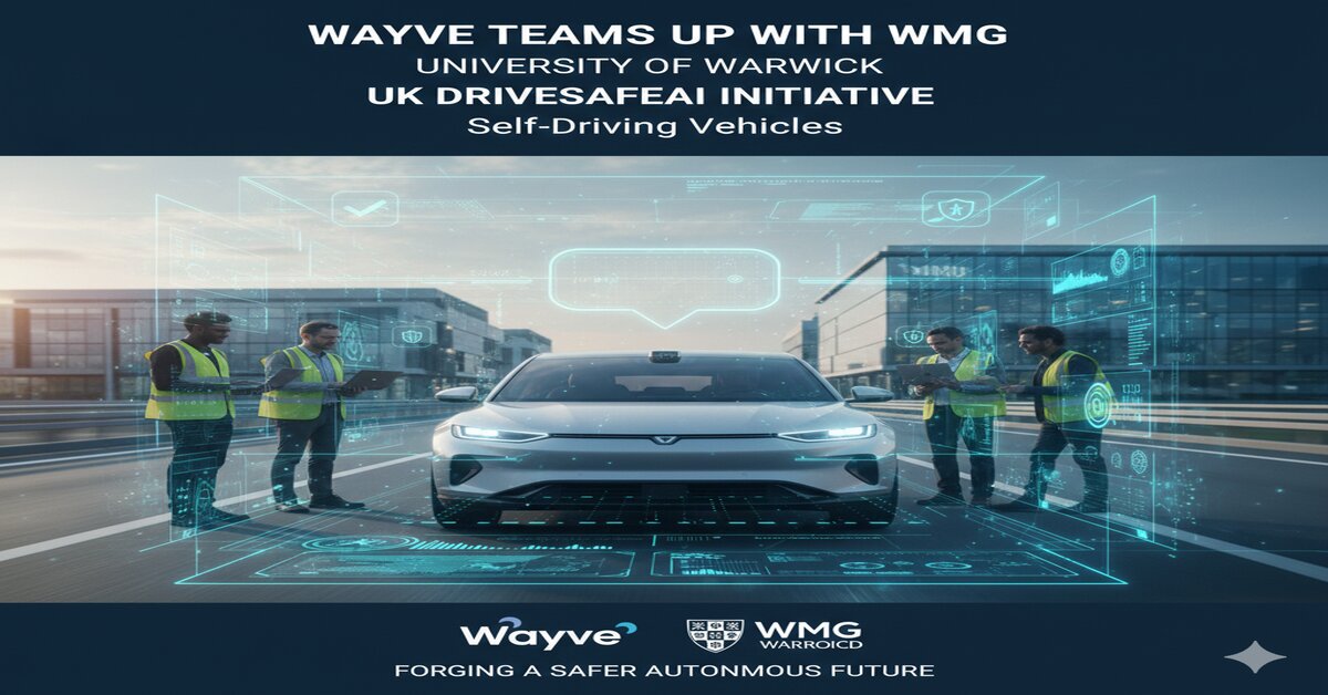 Wayve Teams Up with WMG at the University of Warwick for UK