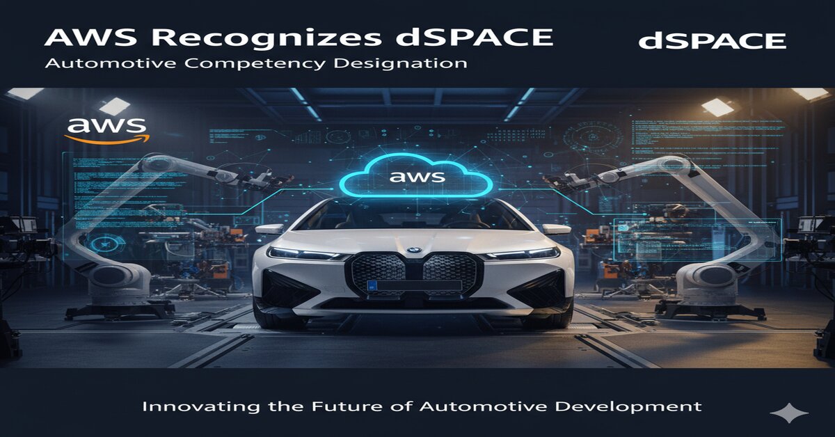 AWS Recognizes dSPACE with Automotive Competency