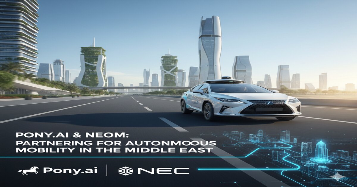 NEOM's Investment in Pony.ai