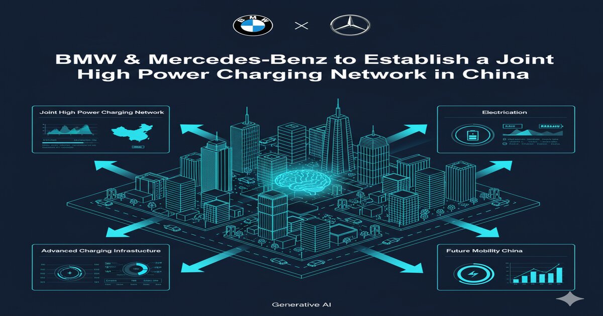 BMW-Mercedes EV Charging Partnership