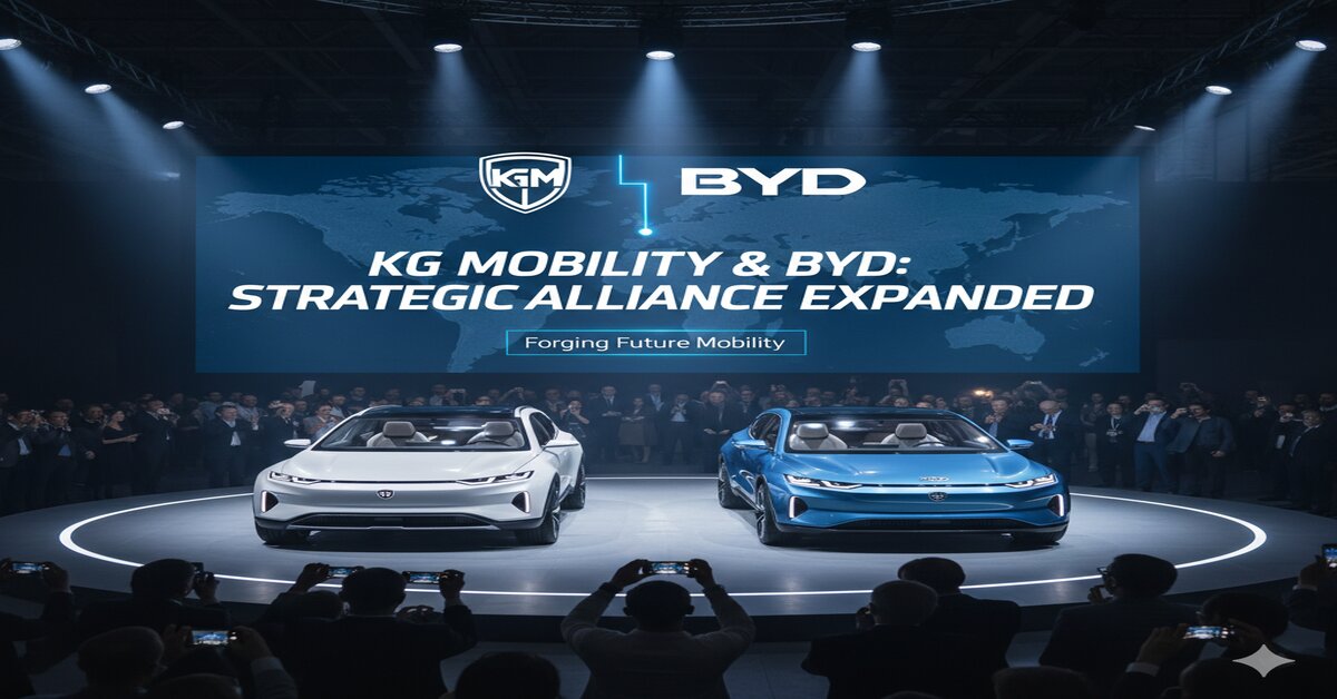 KG Mobility and BYD Forge become allignce