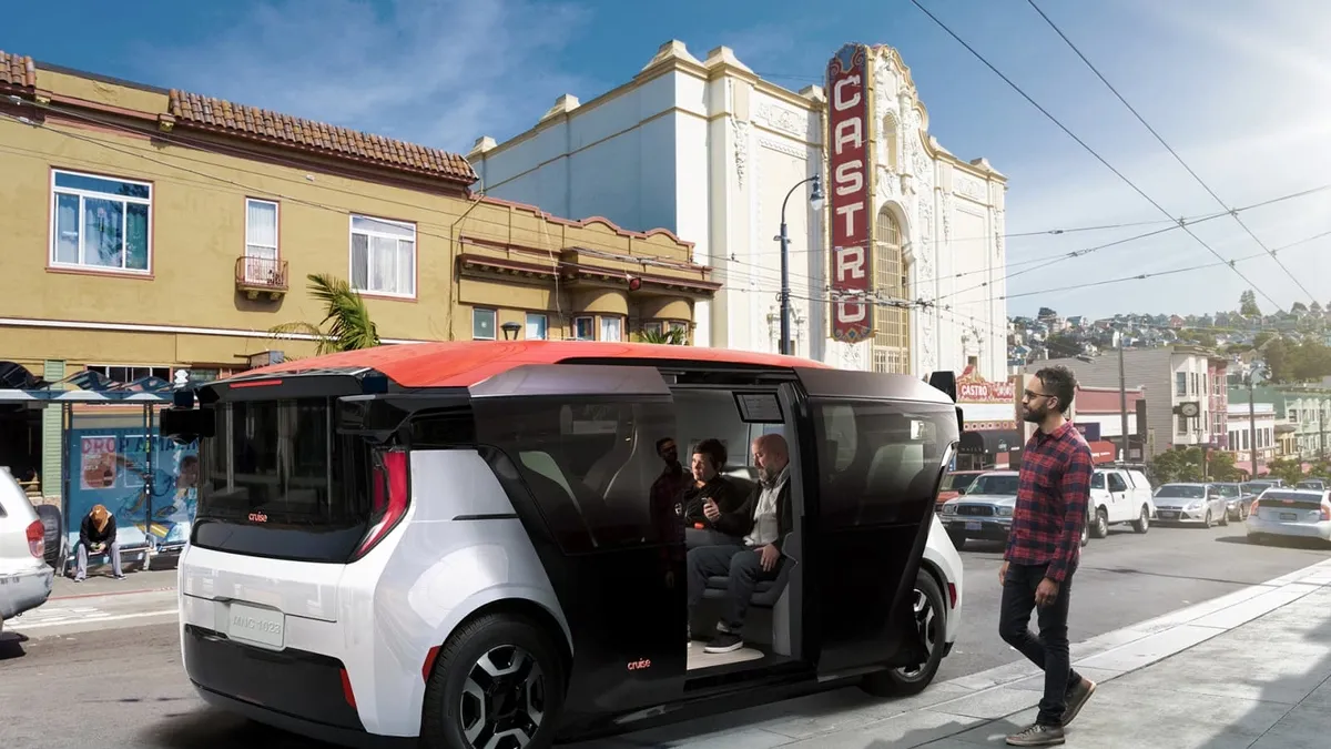 General Motors Puts the Brakes on Cruise Origin Robotaxi