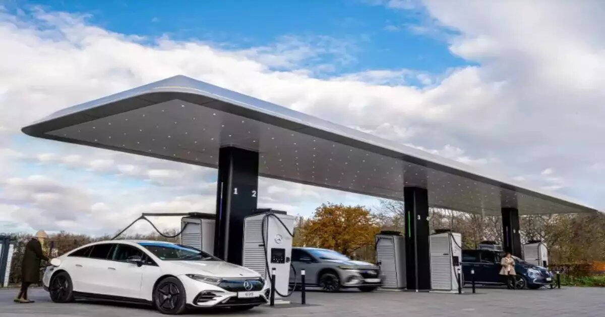 Mercedes-Benz Launches Its First European Charging Hub