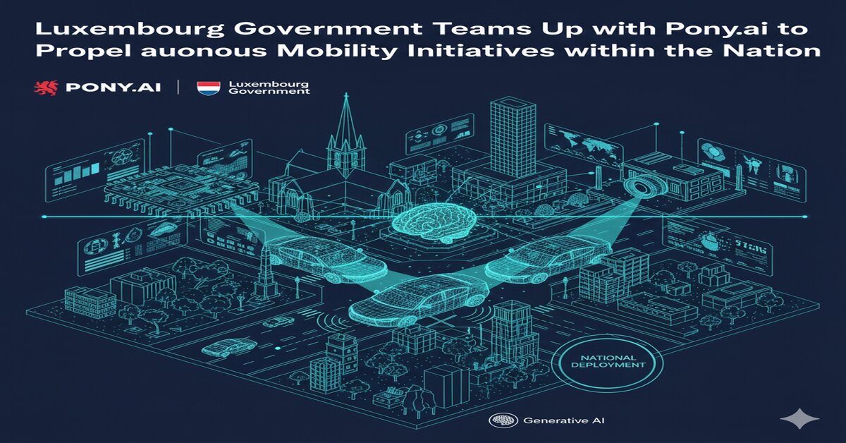 Tech Collaboration: Pony.ai & Luxembourg