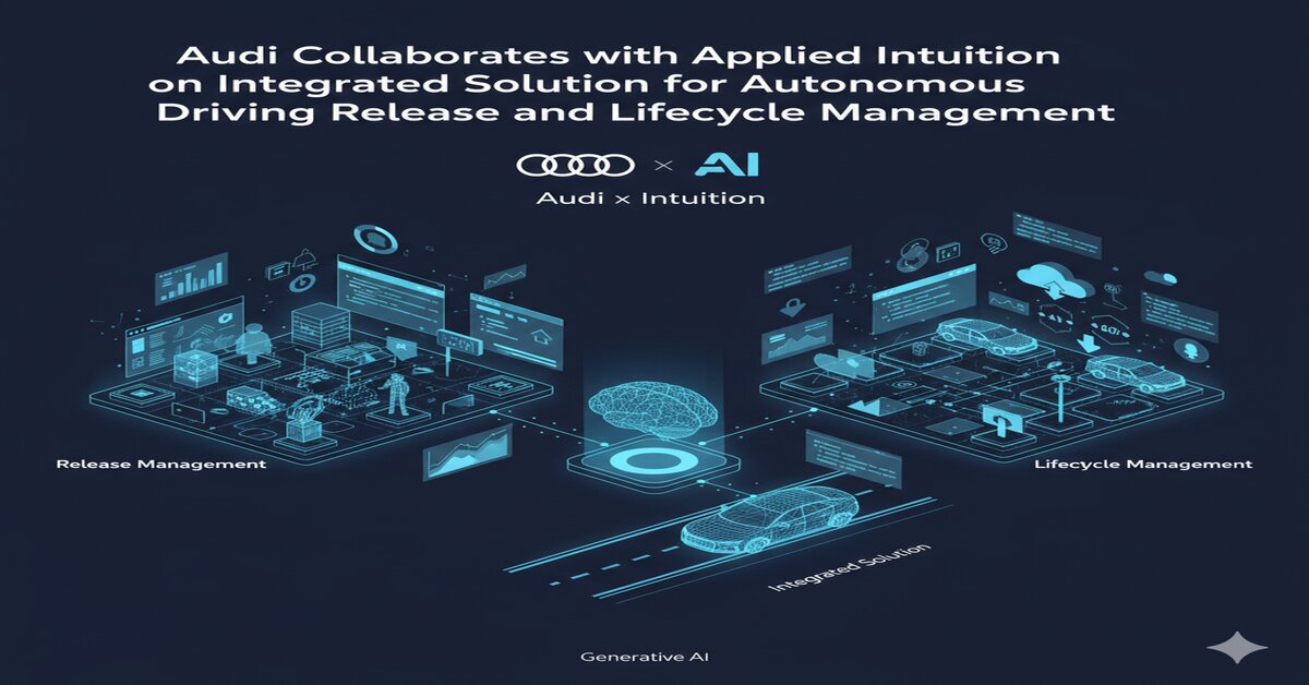 Audi Collaborates with Applied Intuition