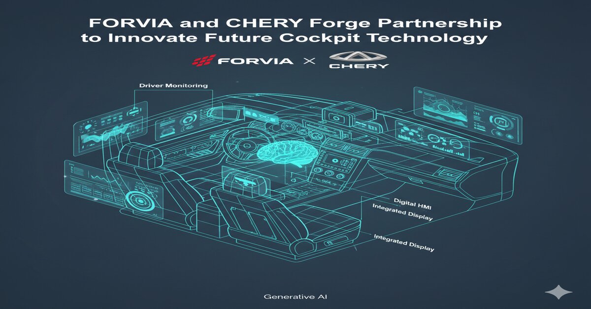 FORVIA & CHERY JV: Crafting Future Cockpits