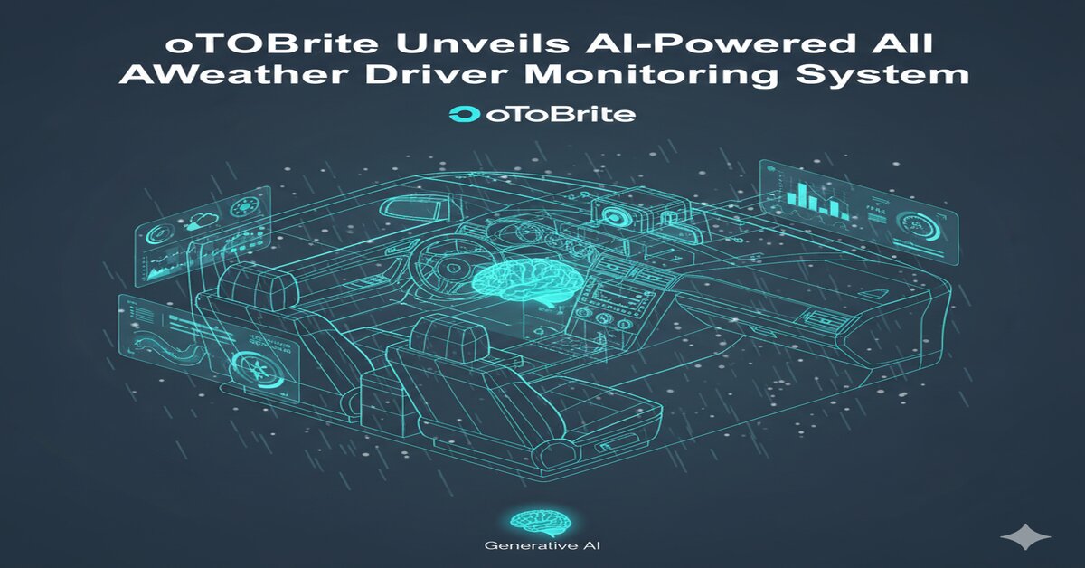 Compact all-weather vision-AI driver monitoring system