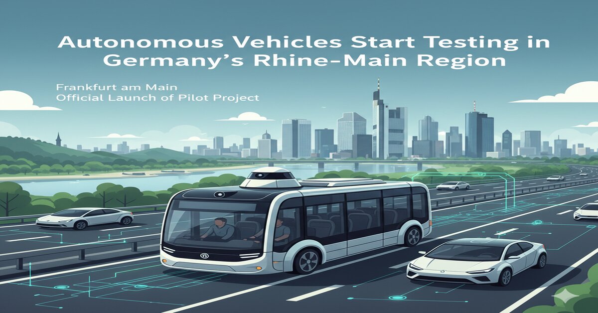 Autonomous Vehicles Start Testing in Germany'
