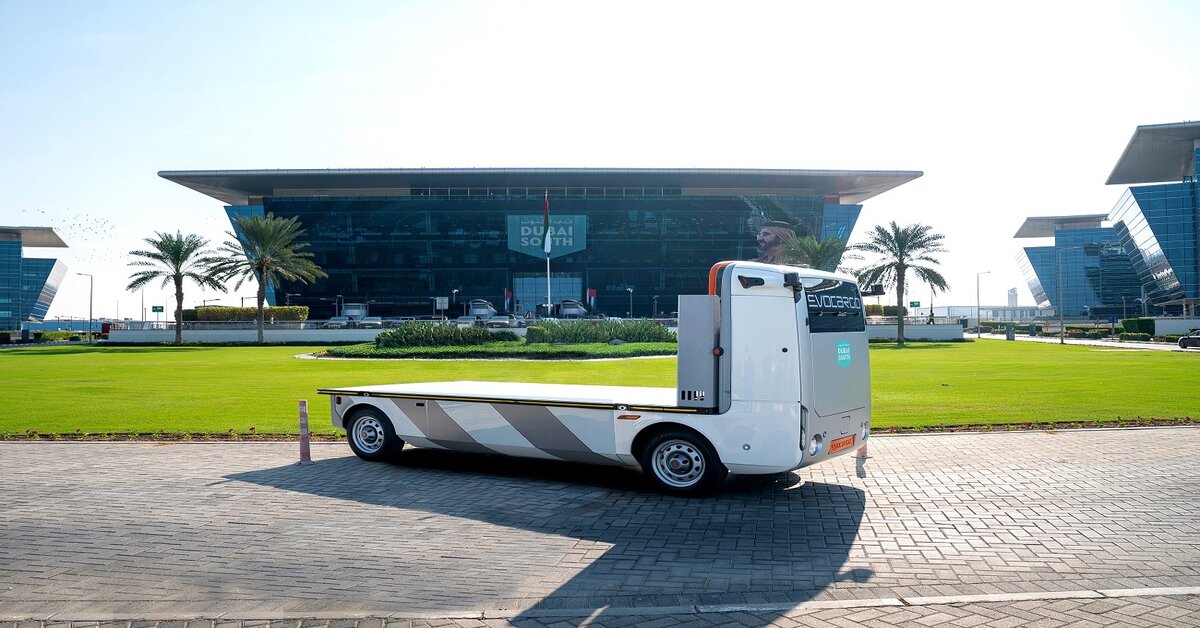 Driverless truck tested in Dubai South logistics district