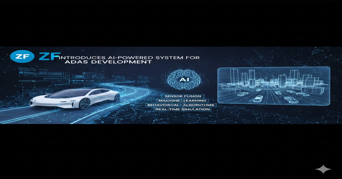 ZF introduces AI-powered system for ADAS