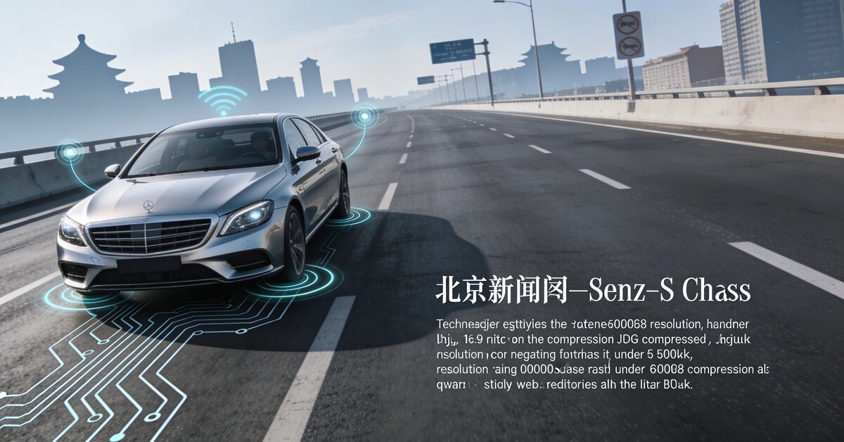 Mercedes-Benz Level 4 autonomous vehicle testing in Beijing