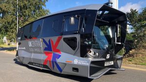 Self-driving shuttle in Solihull on new transport route