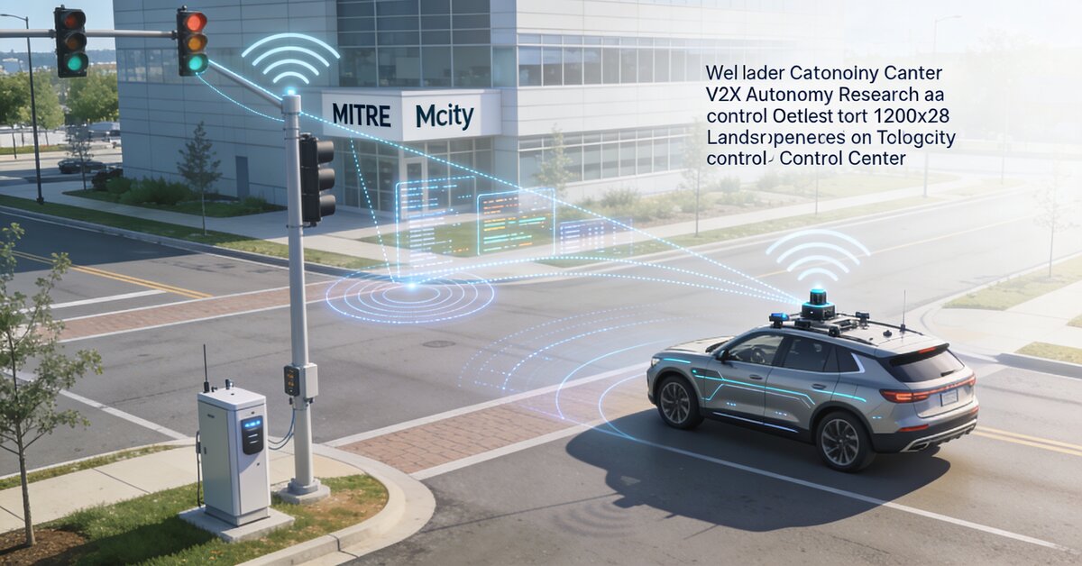 Mitre and Mcity partnership announcement at Nvidia Summit