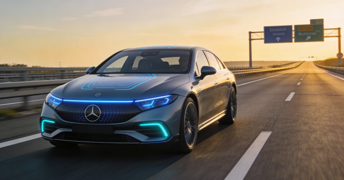 Mercedes-Benz DRIVE PILOT system update approved.