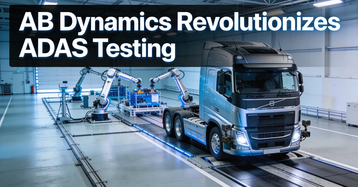 AB Dynamics Revolutionizes ADAS Testing