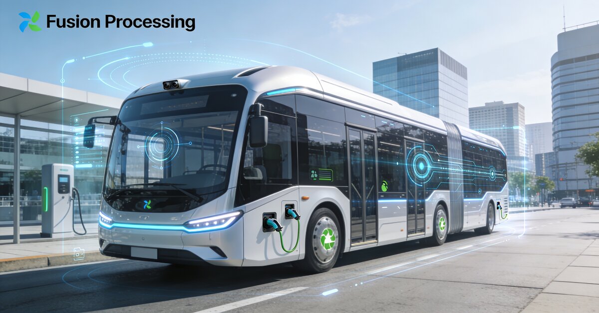 Fusion Processing Launches Autonomous Electric Bus