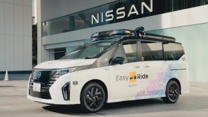 Nissan Unveils Fully Autonomous Minivan in Yokohama