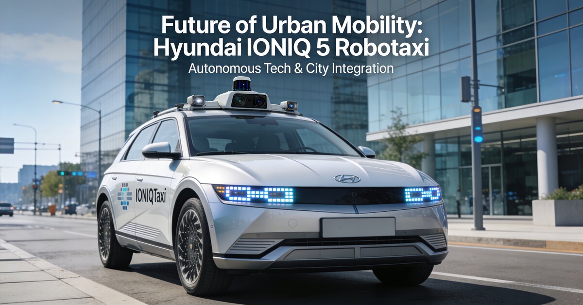 Hyundai and Avride Team Up for IONIQ 5