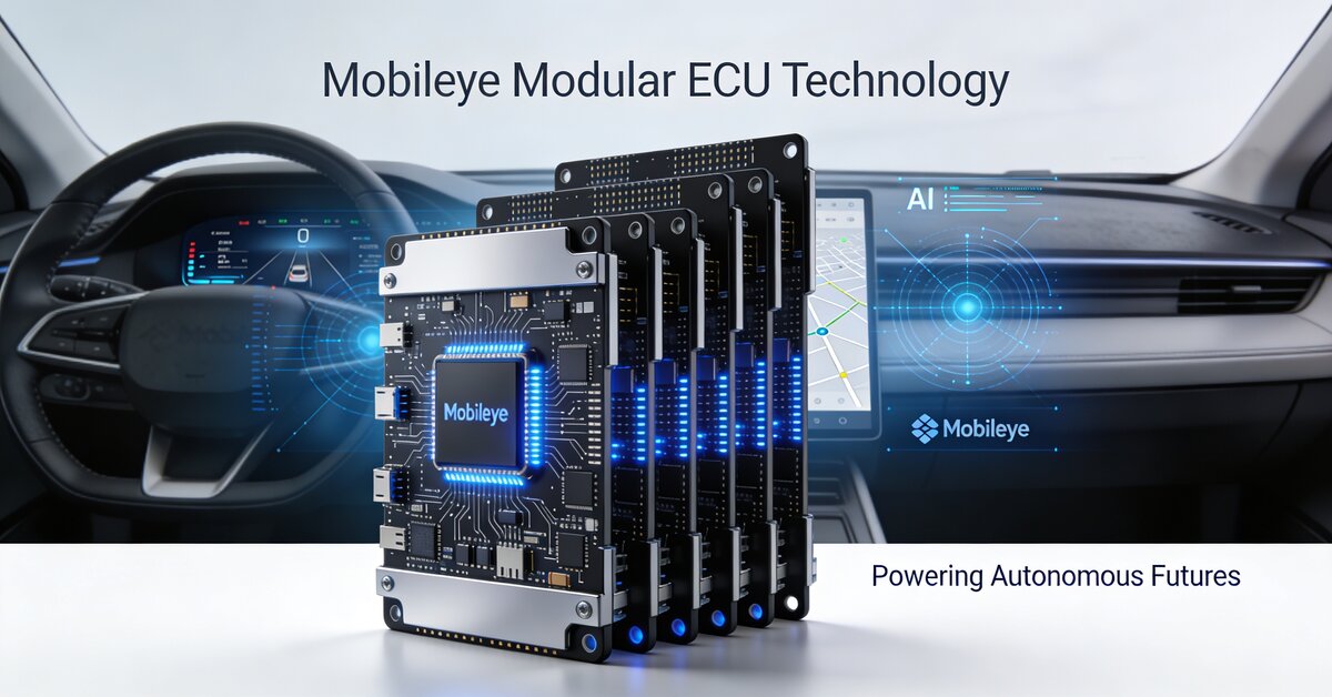 Mobileye Introduces Modular ECU Series