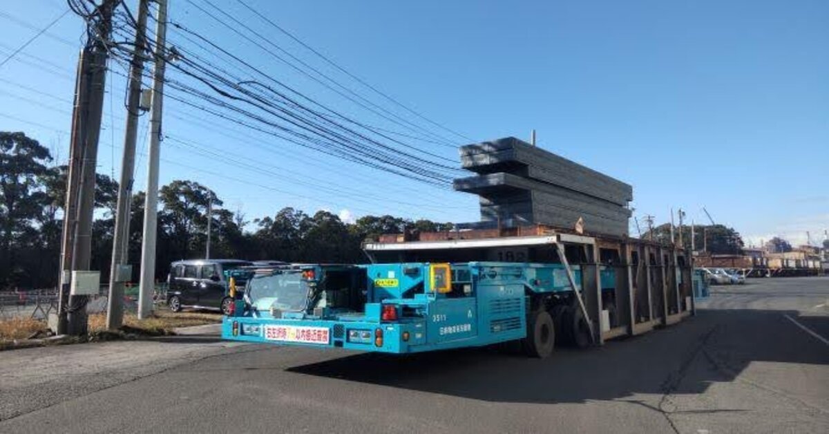 Autonomous steel transporter at factory site
