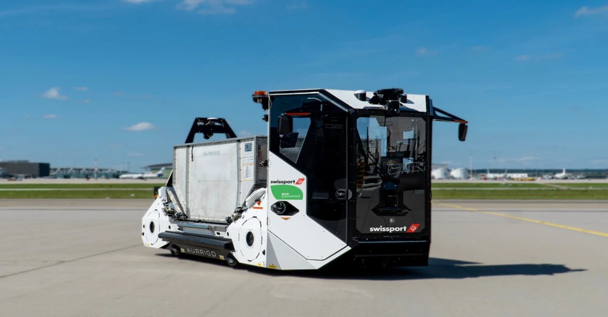 Autonomous ground vehicle at Zurich Airport trial