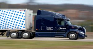 Teamsters protest AV trucks, demand safety laws.