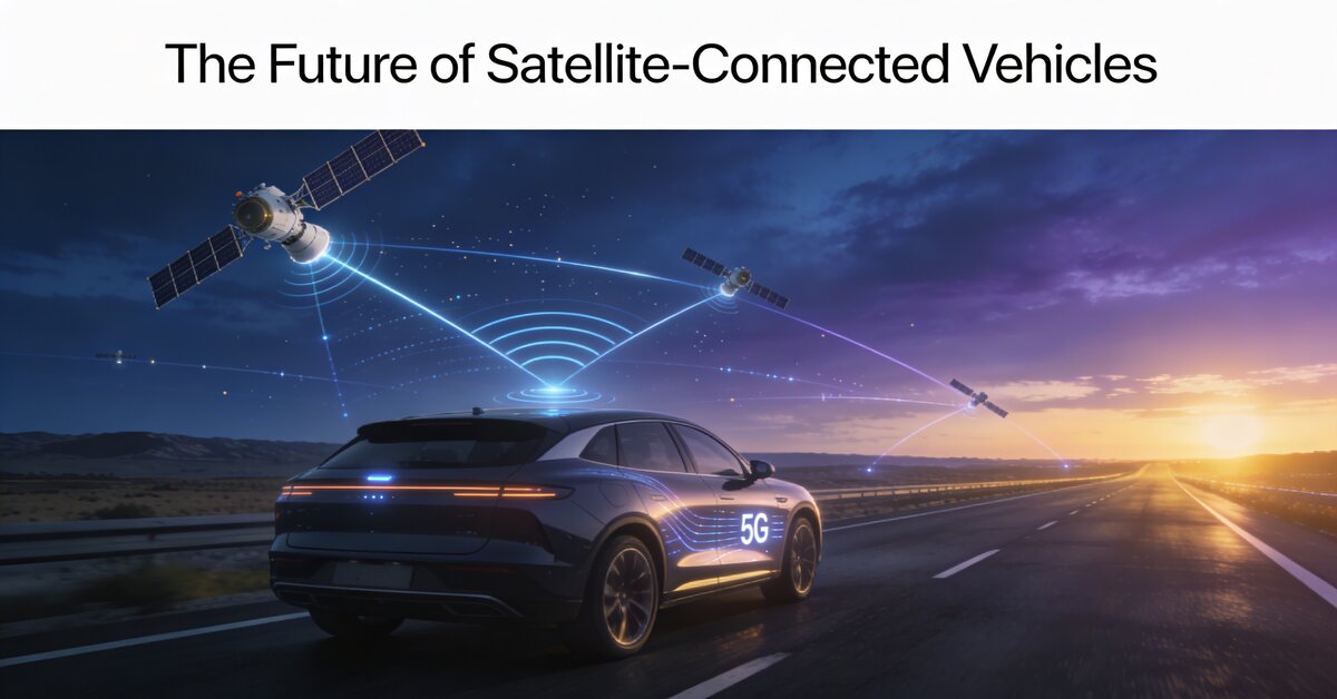 BMW test car with satellite 5G in Paris streetBMW test car with satellite 5G in Paris street