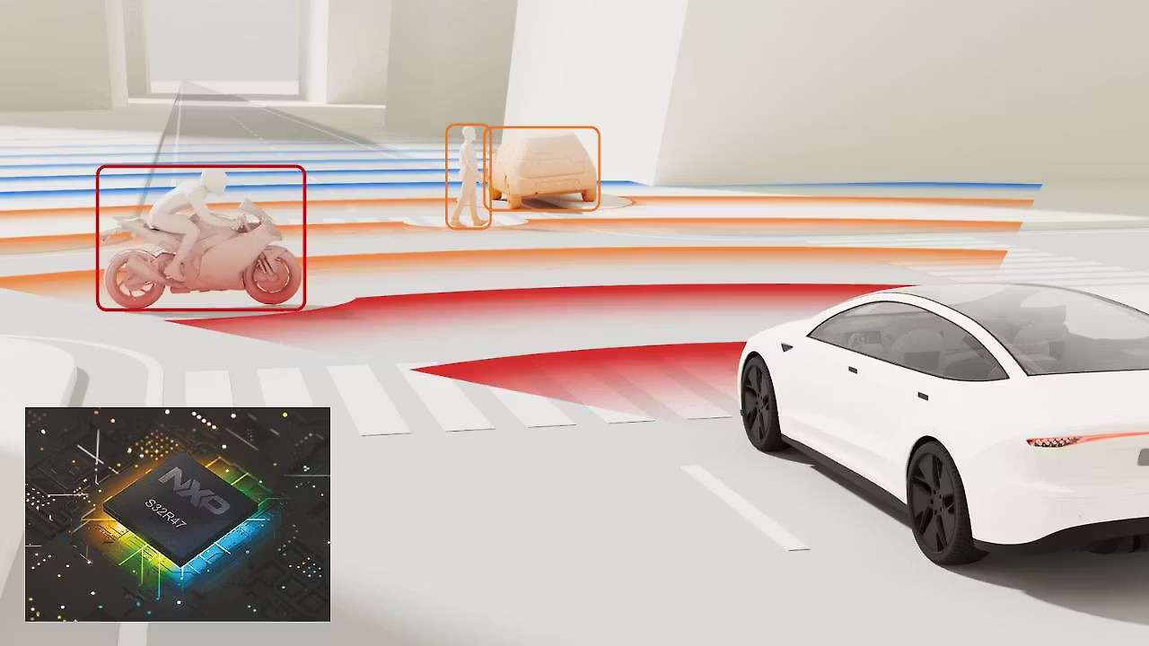 NXP S32R47 imaging radar processor chip