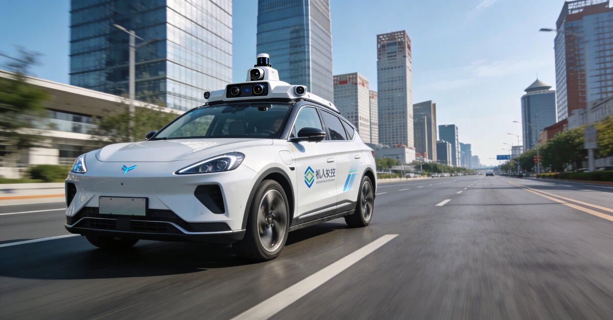 Pony.ai Gen-7 robotaxi on China roads