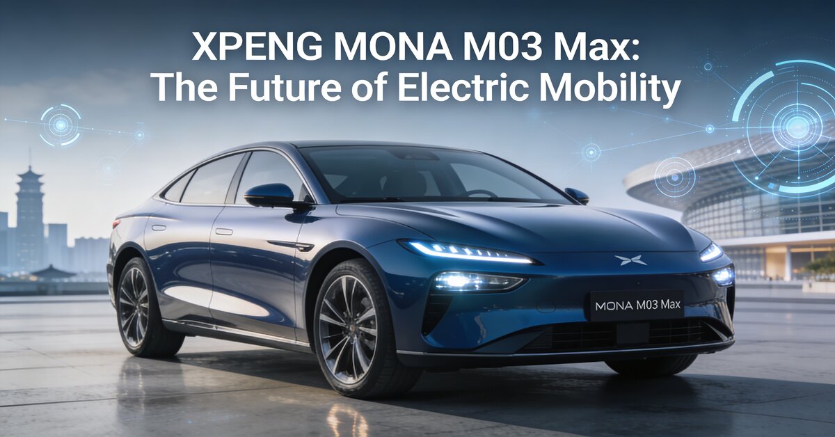 XPENG MONA M03 Max electric car front view