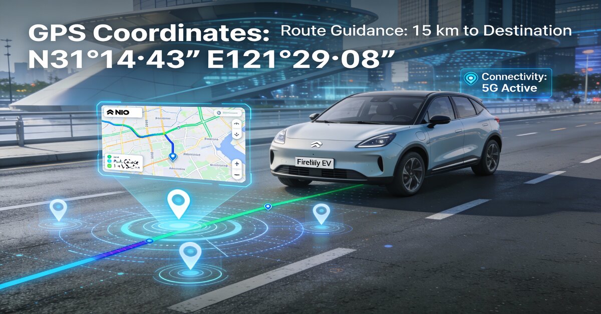 Firefly EV with HERE map integration