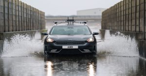 ClearTrack object detection on test vehicle