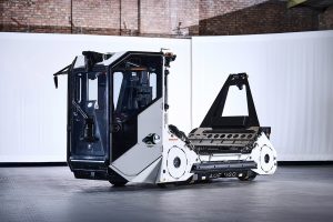 Aurrigo autonomous shuttle at Teesside Airport