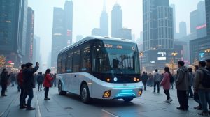 Shenzhen Launches First Level 4 Driverless Bus
