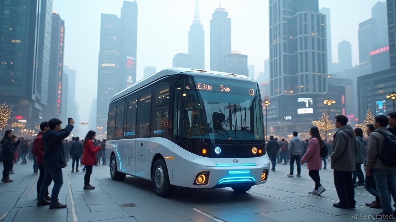 Shenzhen Launches First Level 4 Driverless Bus
