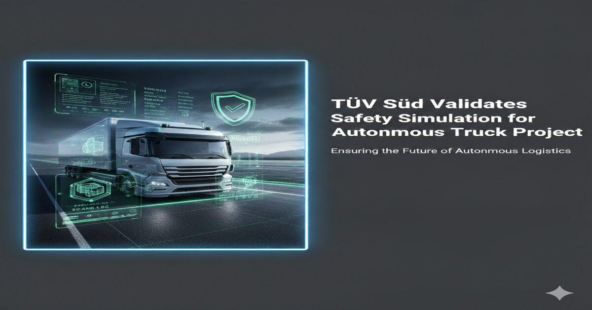 TÜV Süd Certifies Safety Simulation