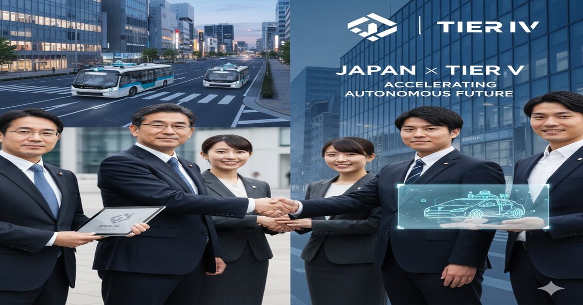 Japan Partners with Tier IV