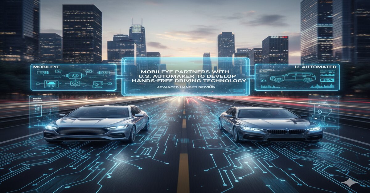 Mobileye Teams Up With U.S. Automaker